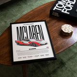 McLaren Sabre Poster