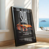 F-Type SVR Car Poster
