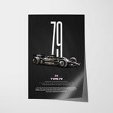 Type 79 Car Poster