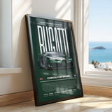 Bugatti Chiron Pur Sport Poster