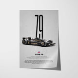 Type 79 Car Poster