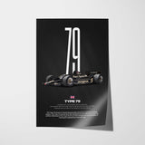 Type 79 Car Poster