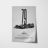 Type 79 Car Poster