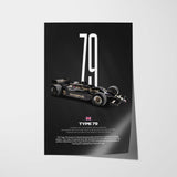 Type 79 Car Poster