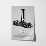 Type 79 Car Poster