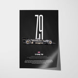 Type 79 Car Poster