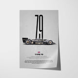 Type 79 Car Poster