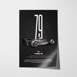 Type 79 Car Poster
