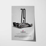 Type 79 Car Poster