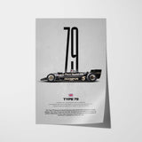 Type 79 Car Poster