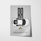 Audi R8 V10 Car Poster