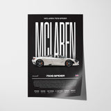 McLaren 750S Spider Poster