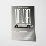 McLaren 750S Spider Poster