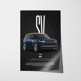 SV Car Poster