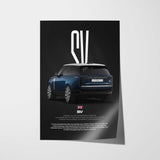 SV Car Poster