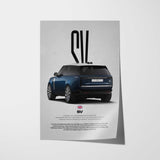 SV Car Poster