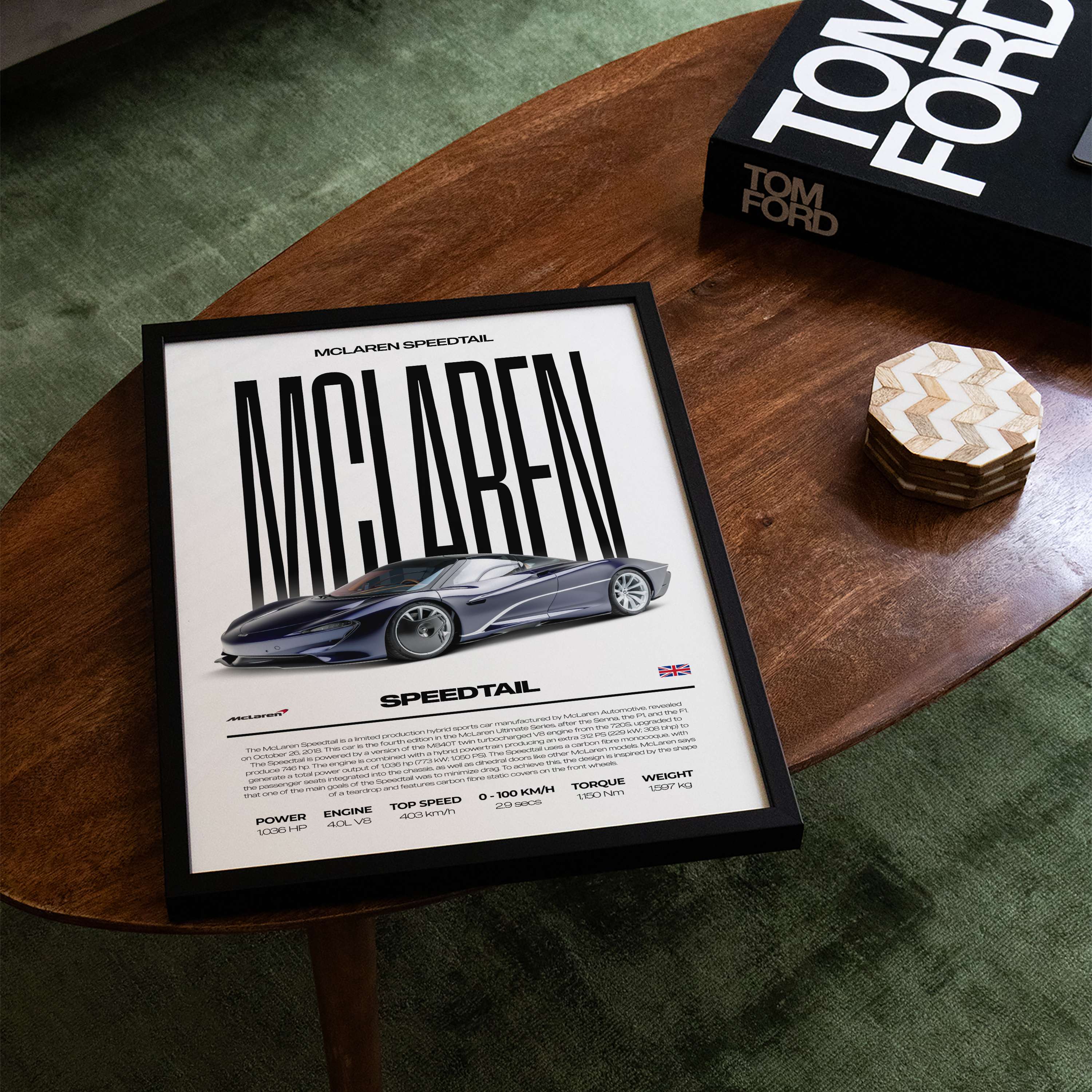 McLaren Speedtail Poster