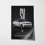 SV Car Poster