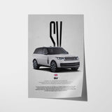 SV Car Poster