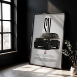 SV Car Poster