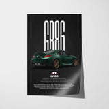 GR86 Car Poster