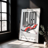 McLaren Sabre Poster