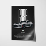 GR86 Car Poster