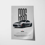 GR86 Car Poster