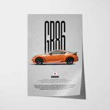 GR86 Car Poster