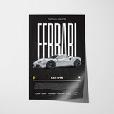 Ferrari 488 GTB Poster