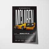 McLaren Senna GTR LM Poster