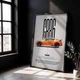 GR86 Car Poster