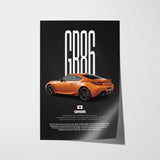 GR86 Car Poster