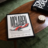 McLaren Sabre Poster