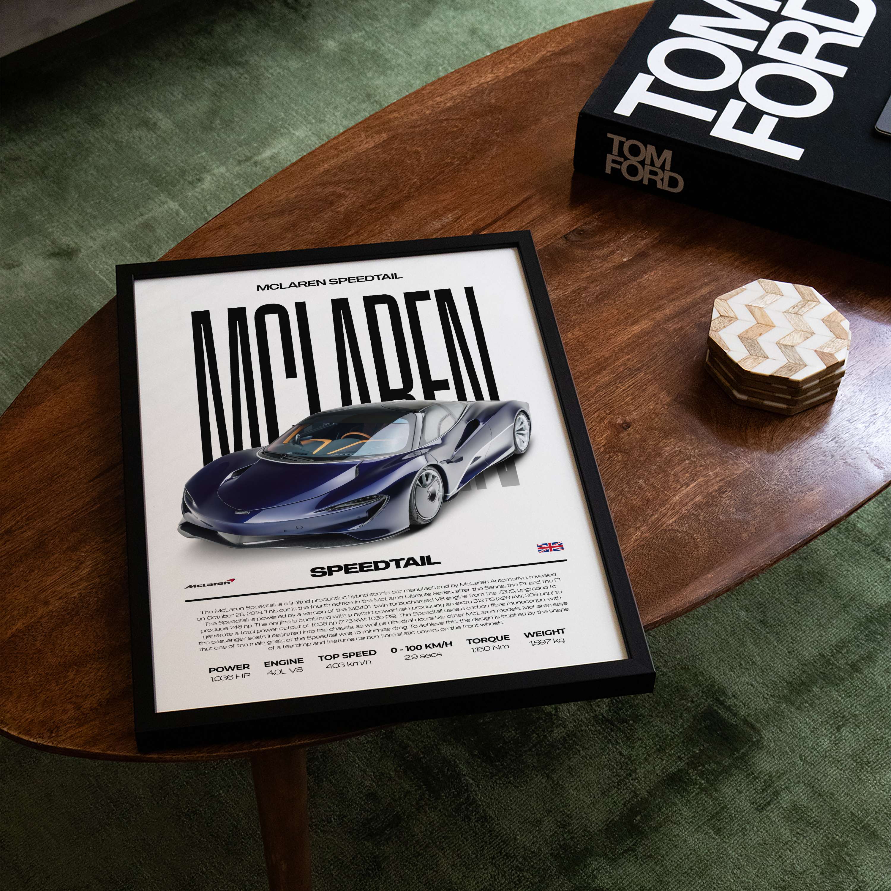 McLaren Speedtail Poster