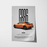 GR86 Car Poster
