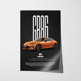 GR86 Car Poster
