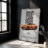 GR86 Car Poster