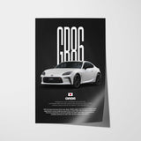 GR86 Car Poster
