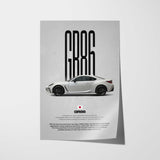 GR86 Car Poster