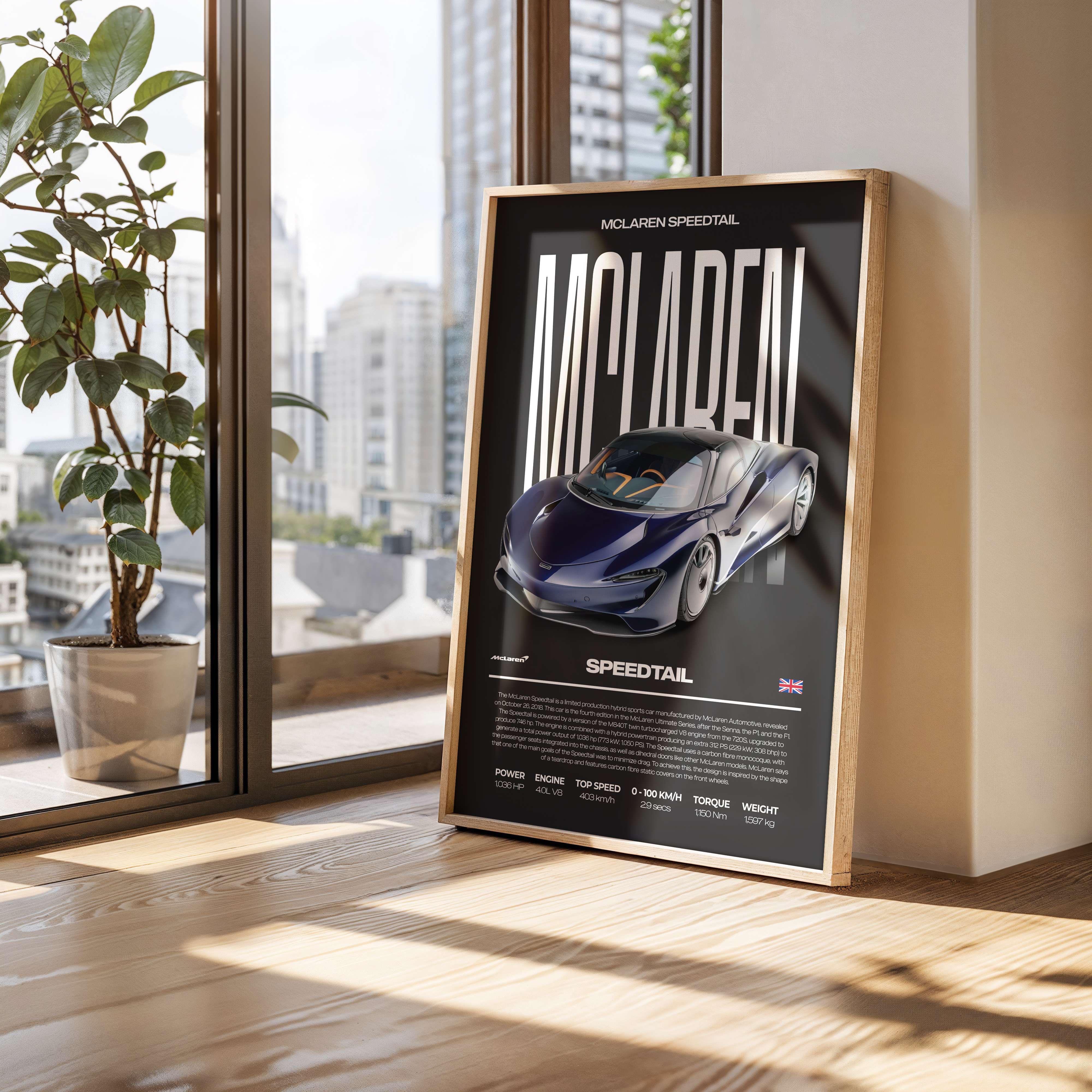 McLaren Speedtail Poster