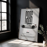 GR86 Car Poster
