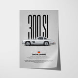 300 SL Coupe Car Poster