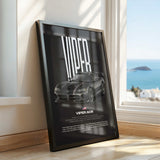 Viper ACR Car Poster