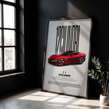 12Cilindri Car Poster