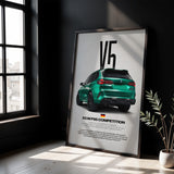 X5 M Competition (F95) Car Poster
