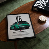 X5 M Competition (F95) Car Poster