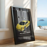 Gallardo LP560-4 Car Poster