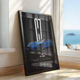 Corvette C7 ZR1 Car Poster