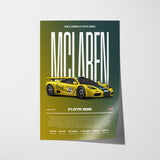 McLaren F1 GTR Poster